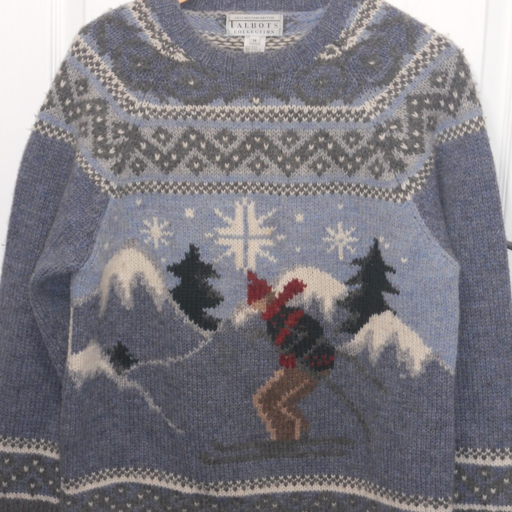 Vintage Talbots, Hand Knit Sweater